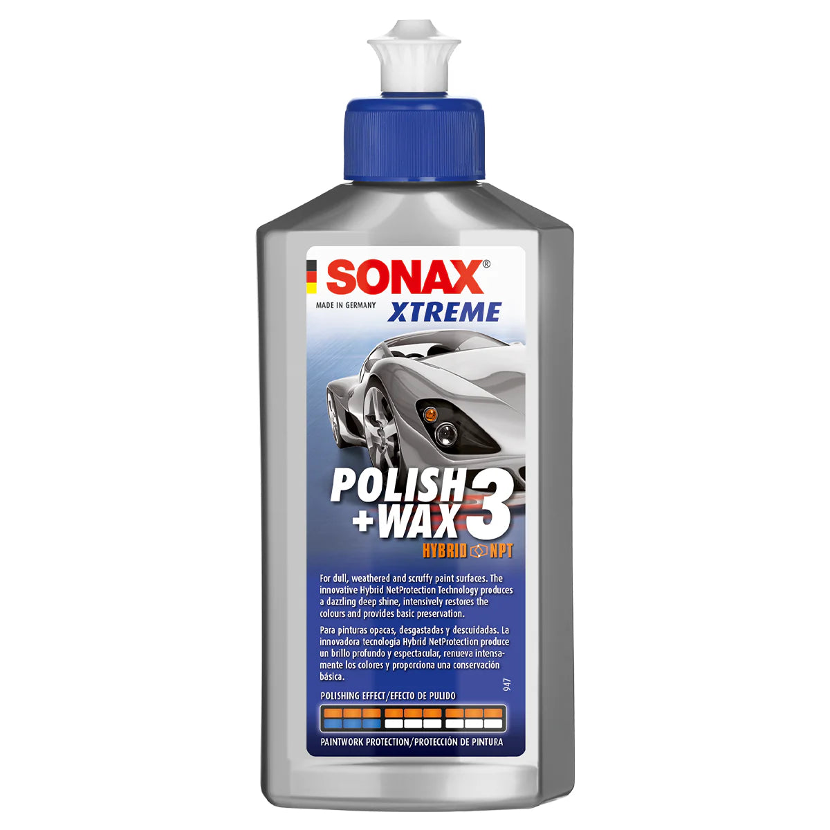 SONAX - Xtreme Polish + Wax 3 Hybrid NPT (250ml)