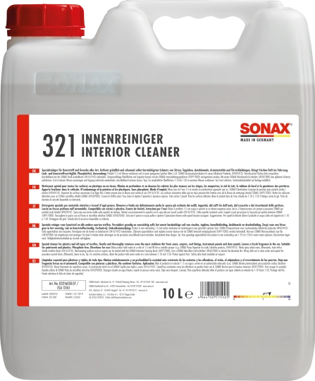 SONAX - Interior Cleaner (10000ml)